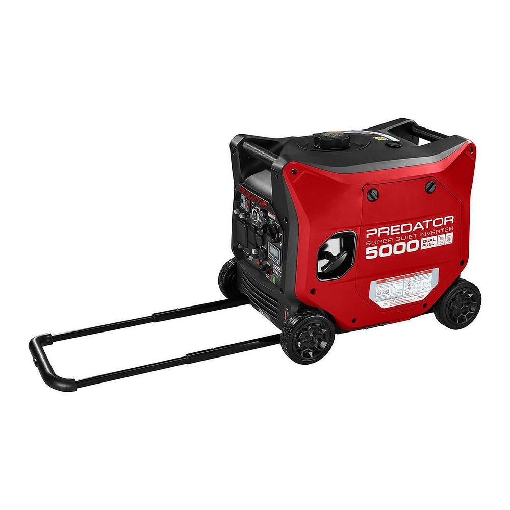 Predator. 5000 Watt Dual-Fuel SUPER QUIET Inverter