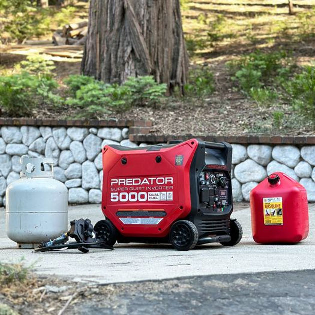 Predator. 5000 Watt Dual-Fuel SUPER QUIET Inverter
