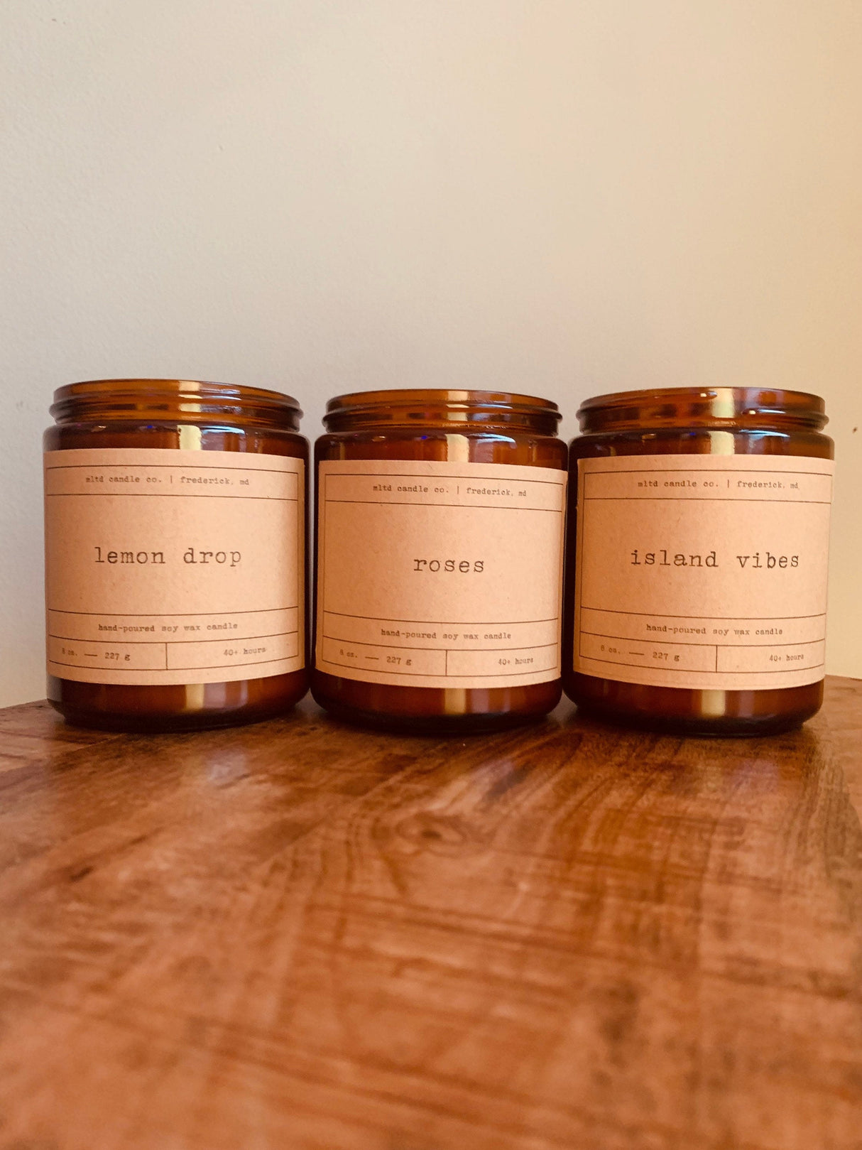 Brown Sugar Cinnamon Soy Wax Candle | Hand-Poured | Small Batches | Scented Candle