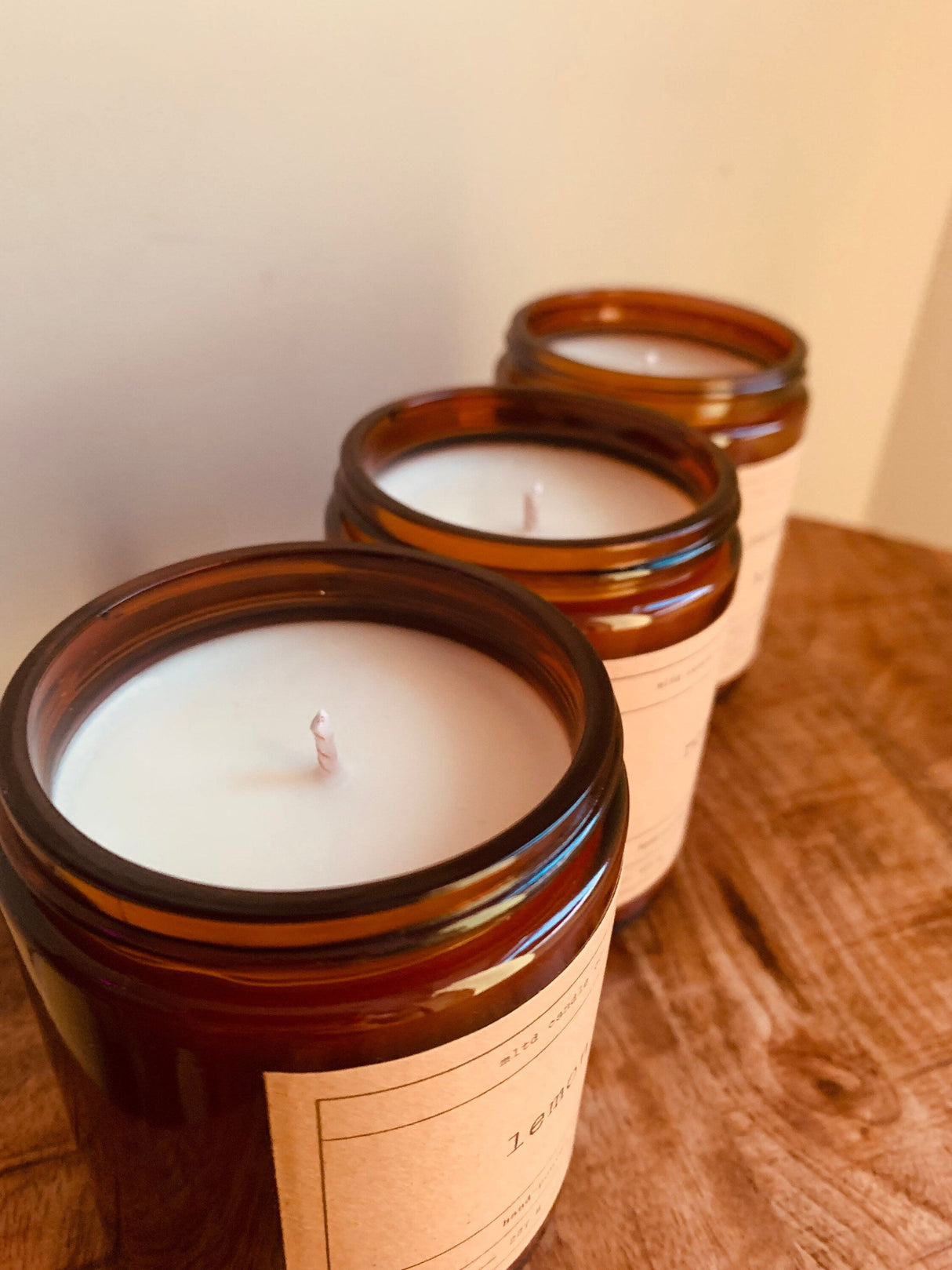 Candy Cane Soy Wax Candle | Hand-Poured | Small Batches | Scented Candle